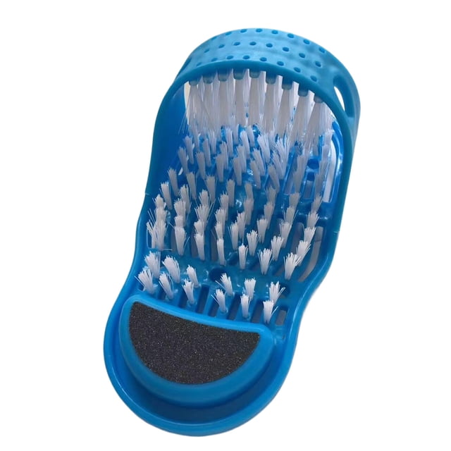 Soidarity Zapatilla De Limpieza Suave Para Hombre Con Piedra Pómez Y Cerdas Exfoliando Y Eliminando La Piel Muerta Ayudas para vestirse con gancho de botón