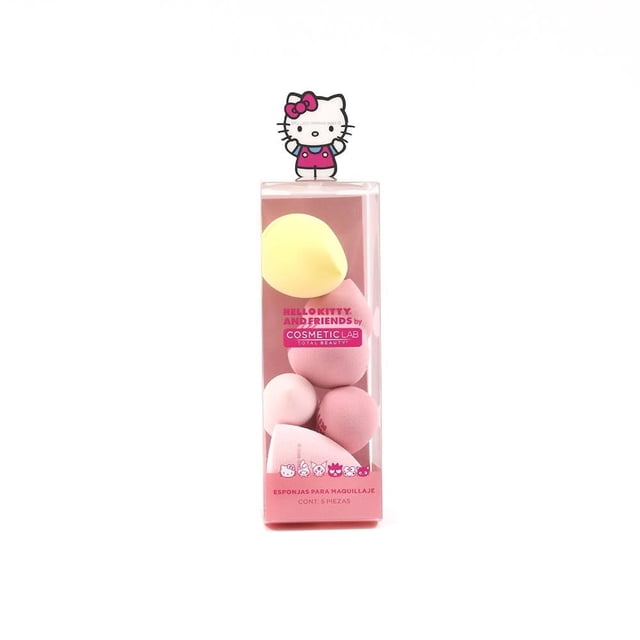 Set de Esponjas para Maquillaje Cosmetic Lab Total Beatuy
Hellokitty 5 Piezas
