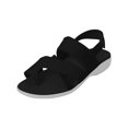 thumbnail image 2 of Sandalias de mujer de verano Calzado casual Sandalias casuales de mujer de color sólido Wmkox8yii nm4394, 2 of 3