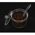 thumbnail image 5 of 2 Pcs 10 Oz Sugar Container with Lid and Spoon, Sugar Bowl Acrylic Jar for Coffee Bar Accessories Coffee Canister Home and Kitchen Decor (330ML), 5 of 8
