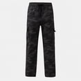 thumbnail image 3 of Men's Cargo Pants with Pockets Drawstring Long Trousers Relaxed Fit Stretch Work Pants, 3 of 5