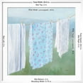 thumbnail image 5 of Art.com Laundry Day II Art Print by Danhui Nai, White Frame Wall Art, 29" x 29", 5 of 5