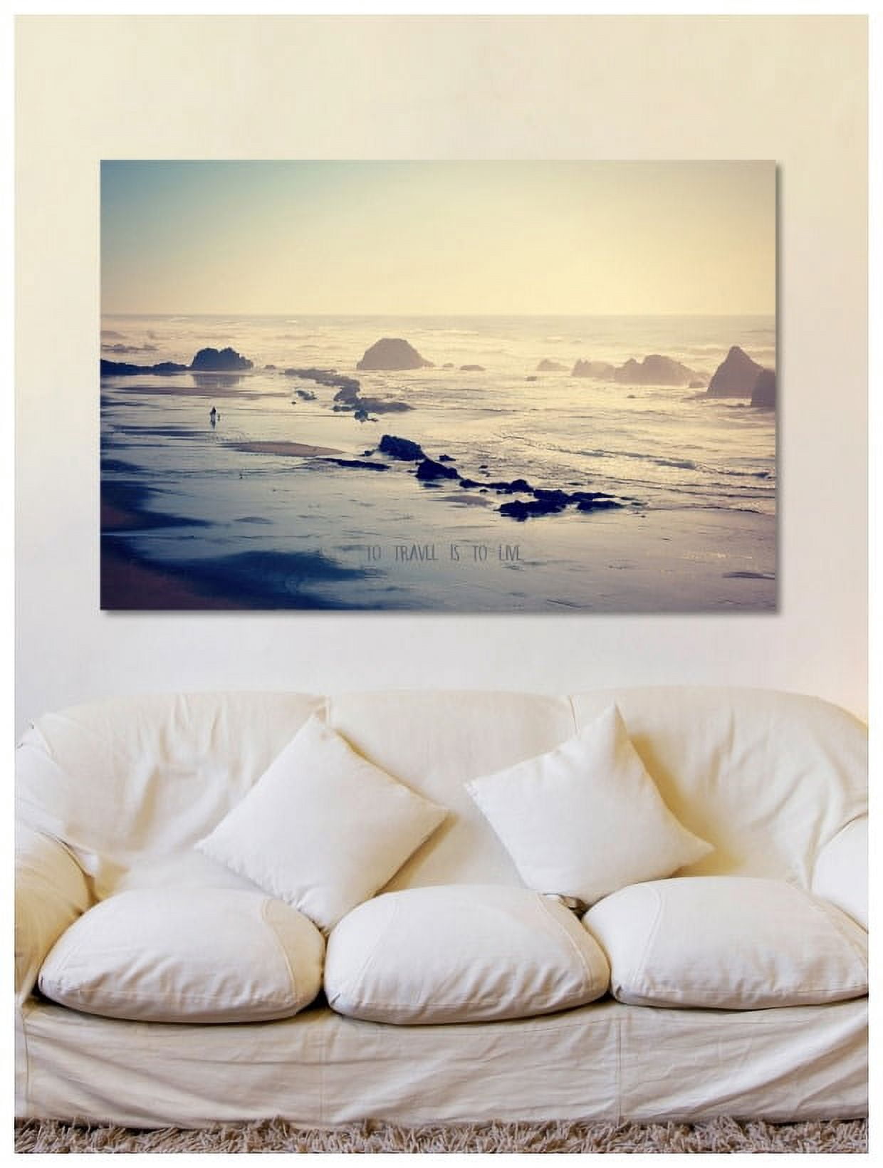 Marmont Hill "To Travel Is to Live" by Robert Dickinson Painting Print on Canvas