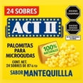 thumbnail image 4 of Act II - Palomitas para microondas 1.920 kilogramos. 24 bolsas de 80 gramos cada una. Sabor Mantequilla, 4 of 7