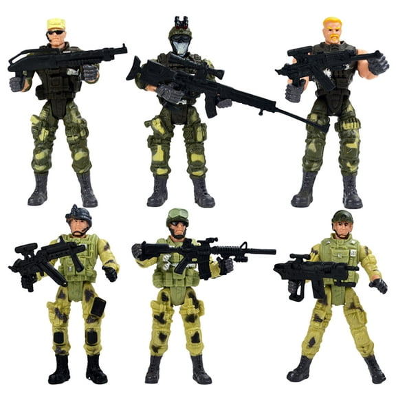OUNONA Special Forces Figures Soldier Action Toy Figuresmodel Figure Toys Men Play Set Accessory