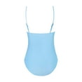 thumbnail image 5 of Ensembles de Bikini pour Femmes, Maillot de Bain Bikini Uni avec Bretelles Réglables et Ouverture, 5 of 5