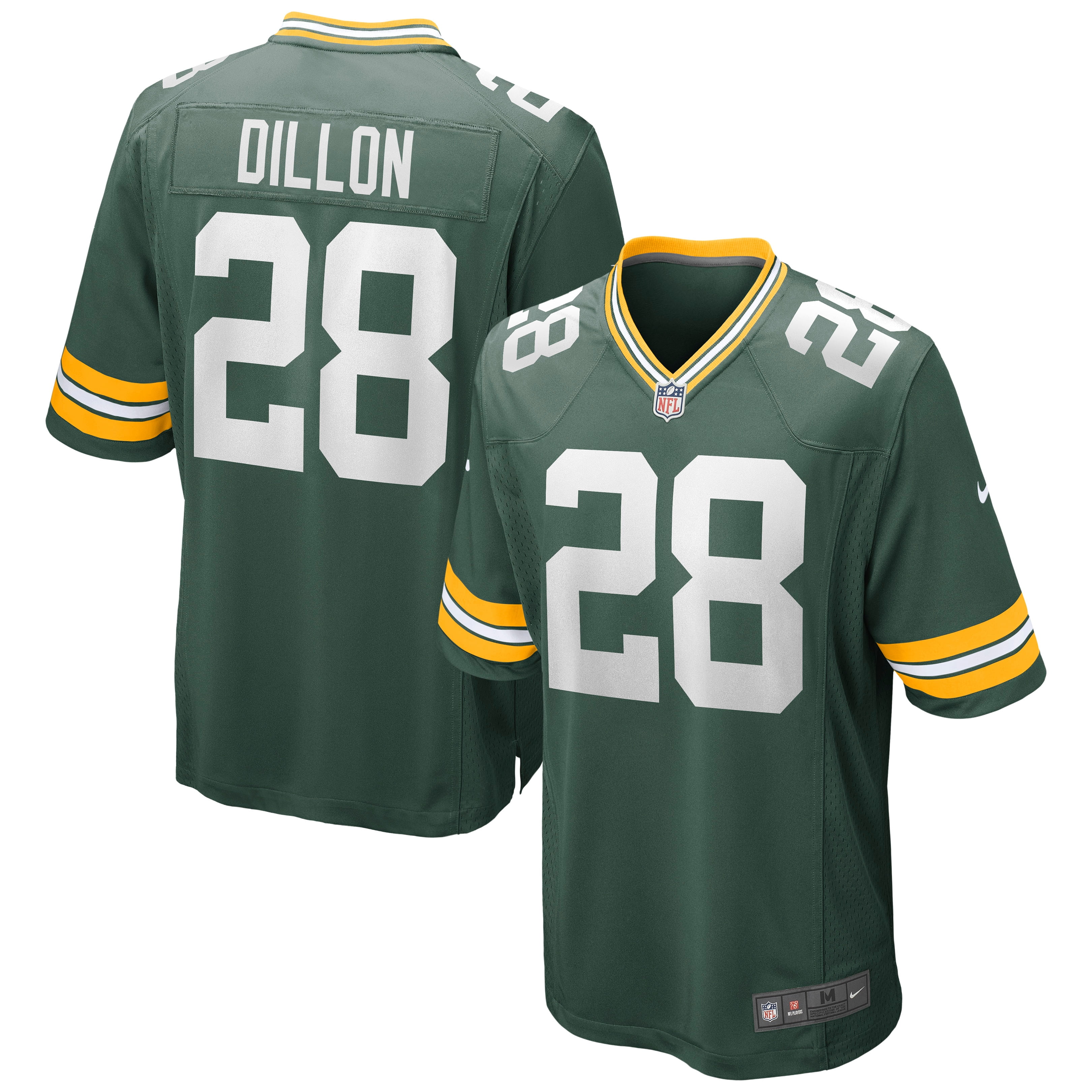 aj dillon packers jersey