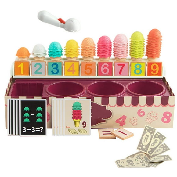 Children's Ice Merchant Toys Enlightening Number Learn To And Subtract Every Family Game for Girls Age 5