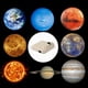 thumbnail image 3 of Lámpara de proyección de planetas, proyector de luz de Luna, tierra, Galaxia, hojas de luz, luz de ambiente de fondo, accesorios para Fotos de Fiesta, 8 Uds., 3 of 4