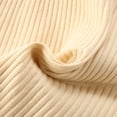 thumbnail image 5 of EIMELI Petite Fille Double Couche Manches Volantes Grande Poche Robe en Tricot, 5 of 5