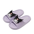 thumbnail image 3 of Pantuflas familiares Kawaii lindas y suaves como nubes en las puertas deslizantes Kuromi Cinnamoroll Melody Pochacco zapatos dulces para niños EVA, 3 of 6