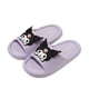 thumbnail image 3 of Pantuflas familiares Kawaii lindas y suaves como nubes en las puertas deslizantes Kuromi Cinnamoroll Melody Pochacco zapatos dulces para niños EVA, 3 of 6