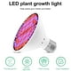 thumbnail image 4 of Crecer Light E27 Sala de estar interior Sótano Planta de alta potencia Cultivo Azul Red Spectrum Lámpara IP42 Impermeable 85-265V Plántulas 300 Beads kenally HA011807-03, 4 of 7
