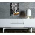thumbnail image 2 of wall26 - Black and White Photograph with Pop of Color on Yellow Taxis of New York - Canvas Art Home Art - 12x18 inches, 2 of 4