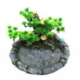 thumbnail image 6 of Shulemin Aquarium Simulated Basin Turtle Lizard Climbing Pet Food Bowl Fish Tank Decor,D, 6 of 8