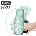 thumbnail image 6 of Daisy Teal 40 OZ Tumbler Cup with Lid and Straw for Water Iced Tea Coffee Smoothie and More, 6 of 7