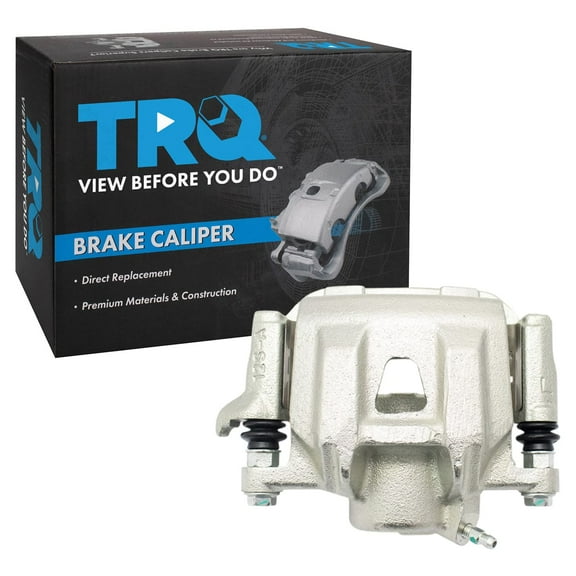 TRQ Rear Left Brake Caliper w/Bracket Drivers Side Compatible with 2004-2010 Toyota Sienna