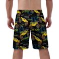 thumbnail image 3 of NICKSUN Men's Swim Trunks, Cute Print Quick Dry Summer Board Beach Shorts with Mesh Lining and Pockets, 3 of 6