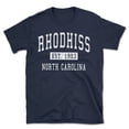 thumbnail image 1 of Rhodhiss North Carolina Classic Established Men's Cotton T-Shirt, 1 of 1