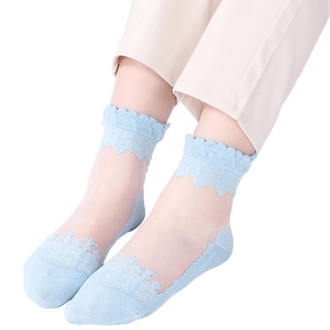 GDREDA Womens Compression Socks 1 Pairs Unisex Warm Soft Print Sport Socks Medium Stockings Winter Socks White,One Size