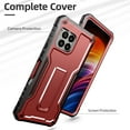 thumbnail image 3 of ExoGuard for T-Mobile Revvl 7 Pro 5G Case, Phone Case with Screen Protector and Kickstand (Red), 3 of 7