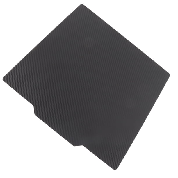 Placa De Construcción Flexible Con Textura PEI, Fibra De Carbono PET Suave, Cama De Impresión De Doble Cara, 250x250mm Para Impresora 3D QIDI Q1 Pro