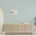 thumbnail image 2 of Stupell Abstract Beach Horizon Landscape Landscape Painting White Framed Art Print Wall Art, 2 of 7
