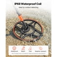 thumbnail image 6 of KFFKFF Waterproof Metal Detector, 12" Coil, High-Precision Gold Finder for Adults, with Screen, Wireless Headphones, 7 Detection Modes, Adjustable Shaft, Ideal for Gold and Treasure Hunting, 6 of 9