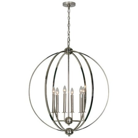 Orren Ellis Harshal 6 Light Globe Chandelier Com Orren Ellis Harshal 6 Light Globe Chandelier