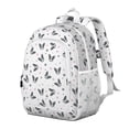 thumbnail image 2 of French Bulldog Backpack for School,Cute School Bag,Schoolbag with Adjustable Shoulder Straps & Padded Back,15"x11.42"x5.5", 2 of 6