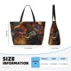 thumbnail image 4 of Disketp Colorful Bull Western Man Bolsa de Playa de Gran Capacidad, Bolso Impermeable y a Prueba de Arena para Mujer, Ideal para Playa, Piscina y Natación, 4 of 7