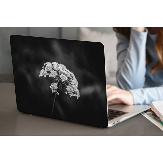 KSK KAISHEK Hard Protective Shell Case Cover Only Compatible Newest MacBook Pro 15 inchs( Touch ID, 2016-2019) + Black Keyboard Cover Model A1707 A1990 Flower 1809