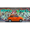 thumbnail image 2 of Gasoline Images 32x18 Gold Ornate Wood Framed with Double Matting Museum Art Print Titled - Iconic street art II, 2 of 4