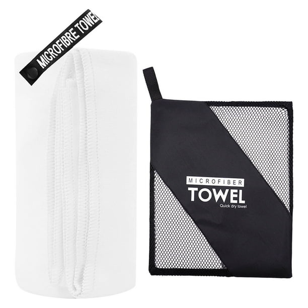 Toallas de Viaje de Microfibra - Ultra-Absorbentes, Secado Rápido - Toallas Compactas de Gimnasio/Playa para Mochilero, Camping y Uso Deportivo