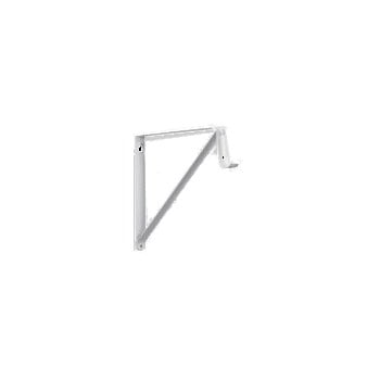 

2Pc Knape & Vogt Wh Shelf & Rod Brackets