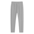 thumbnail image 5 of Coorders Men's Linen Pants, Men's & Big Men's Elastic Waist Drawstring Casual Trouser, Lightweight Straight-Legs Fit Pants, Gray,Size XL, 5 of 9