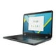 Lenovo N42-20 Touch Chromebook 80VJ - Intel Celeron - N3060 / jusqu'à 2,48 GHz - Chrome OS - HD Graphiques 400 - 4 Go de RAM - 32 Go d'Emmc - 14" Écran Tactile 1366 x 768 (HD) - Wi-Fi 5 - Noir - kbd: US – image 2 sur 2