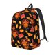 thumbnail image 1 of Disketp Thanksgiving Turkey 1 Mochila de Lona Estampada, Mochila Escolar de Viaje Ligera para Estudiantes y Portátil-Small, 1 of 5