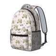 thumbnail image 2 of School Bus and Checker Pink Pattern Backpack for School, Cute School Bag with Adjustable Shoulder Straps and Padded Back, 15.3"x11"x6.7", 2 of 5