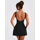 thumbnail image 3 of Vestido corto liso sin mangas para mujer, minivestido Sexy de cintura alta con Espalda descubierta, para fiesta, primavera y verano, 2024, 3 of 5