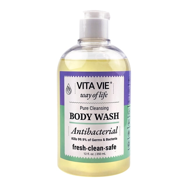 VITA VIE Gel de baño antibacteriano 12 oz