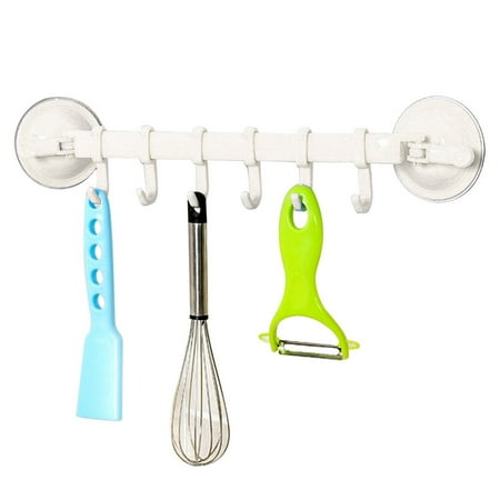 

Mini Hooks for Hanging Quality White Hanger Bathroom Stand Vaccum Top Power Supper Kitchen Hook