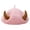 Pink khaki horn, variant on Giaone Fashion Devil Horn Beret Hat Woolen Painter Hat Women Party Headwear