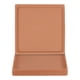 thumbnail image 1 of Uxcell 2-Pack Plato de Cerámica para Plantas, Bandeja Captadora de Agua de 5 Pulgadas, Saucers para Macetas de Plantas de Interior [Cuadrado Naranja Oscuro], 1 of 1