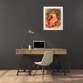thumbnail image 3 of Renoir, Pierre-Auguste 15x18 White Modern Wood Framed Museum Art Print Titled - Woman Daydreaming 1913, 3 of 4