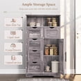 thumbnail image 5 of Radirus Storage Cabinet with 5 Drawers and 1 Door, Bathroom Organizer for Efficient Storage and Organization, 5 of 8