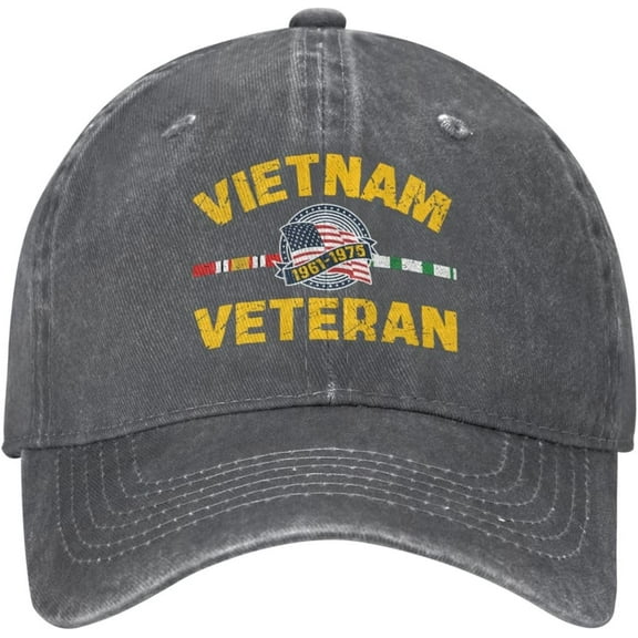 Vietnam Veteran Hat 1961-1975 Vietnam Veteran USA Flag Freedom Dayfighter Vietnam War Trucker Hat Baseball Cap