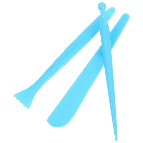 LOLIPPYY 3-Piece Clay Modeling Tool Set with Pottery Accessories and Convenient Storage Box