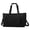 black, variant on Badminton Sports Duffel Bag,with Separate Shoe Compartment and Racket Pocket,Adjustable Strap Ideal for Gym Badminton Travel and Daily Use