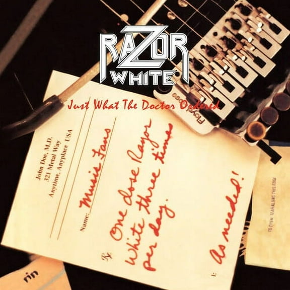 Razor White - JUST WHAT THE DOCTOR ORDERED - Music & Performance - CD